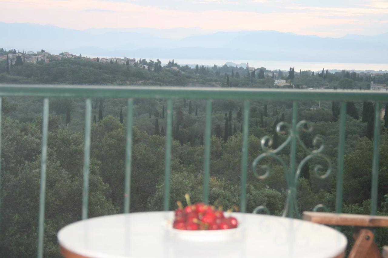 Corfu Quality Suite, Tranquility, Mountain & Sea Views Agios Gordios  Zewnętrze zdjęcie